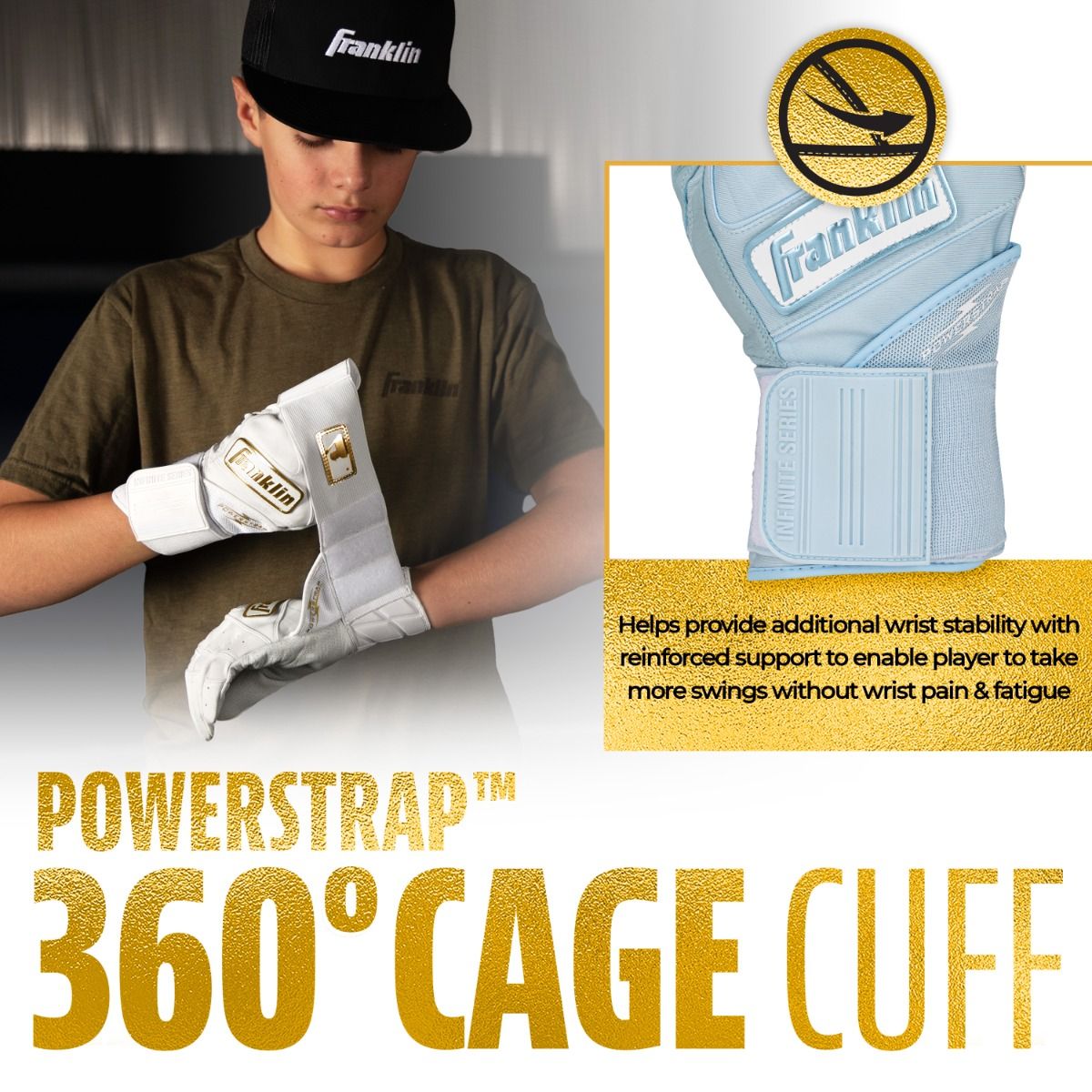 Powerstrap® Infinite Batting Gloves