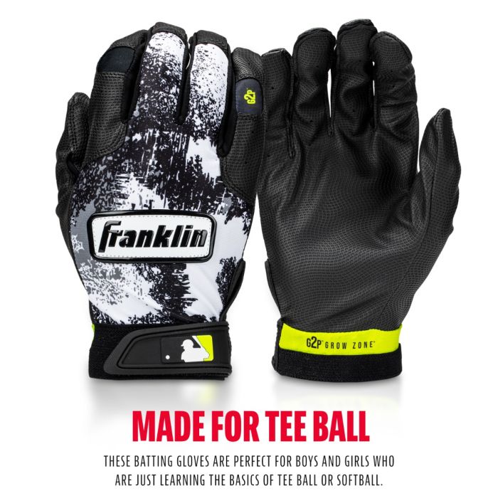 MLB Grow to Pro Teeball Batting Gloves