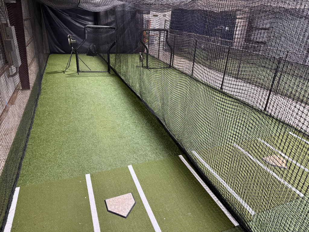 Batting Cage Rental for Baseball or Softball  w/ Machine or Throw Live Arm - Cage #8